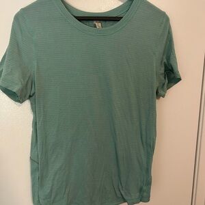 Women's Green Short Sleeve Top